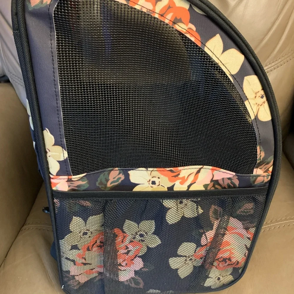 COPY - New!! SUPPETS Small Dog/Cat Travel Backpack Airline Approved Durable Ani…